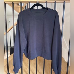 Lululemon Softstreme Perfectly Oversized Cropped Crew
